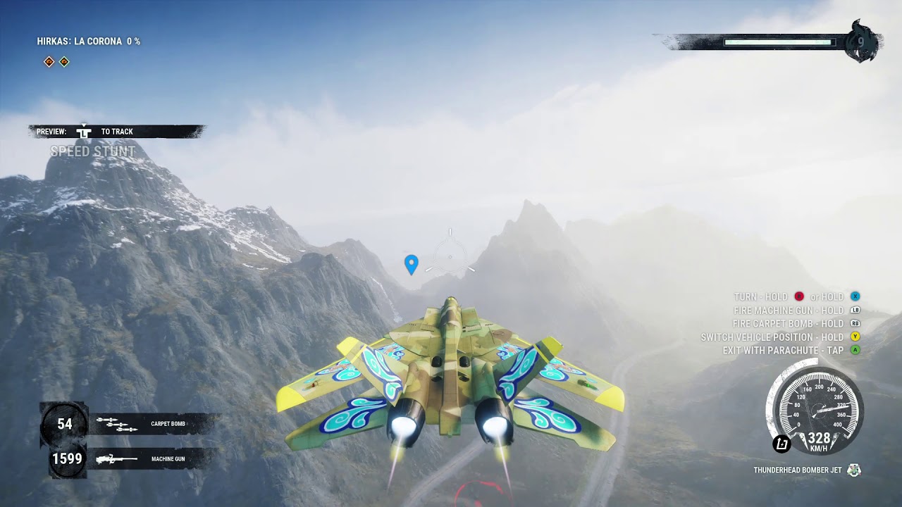 Just Cause 4 Thunderhead Bomber Jet