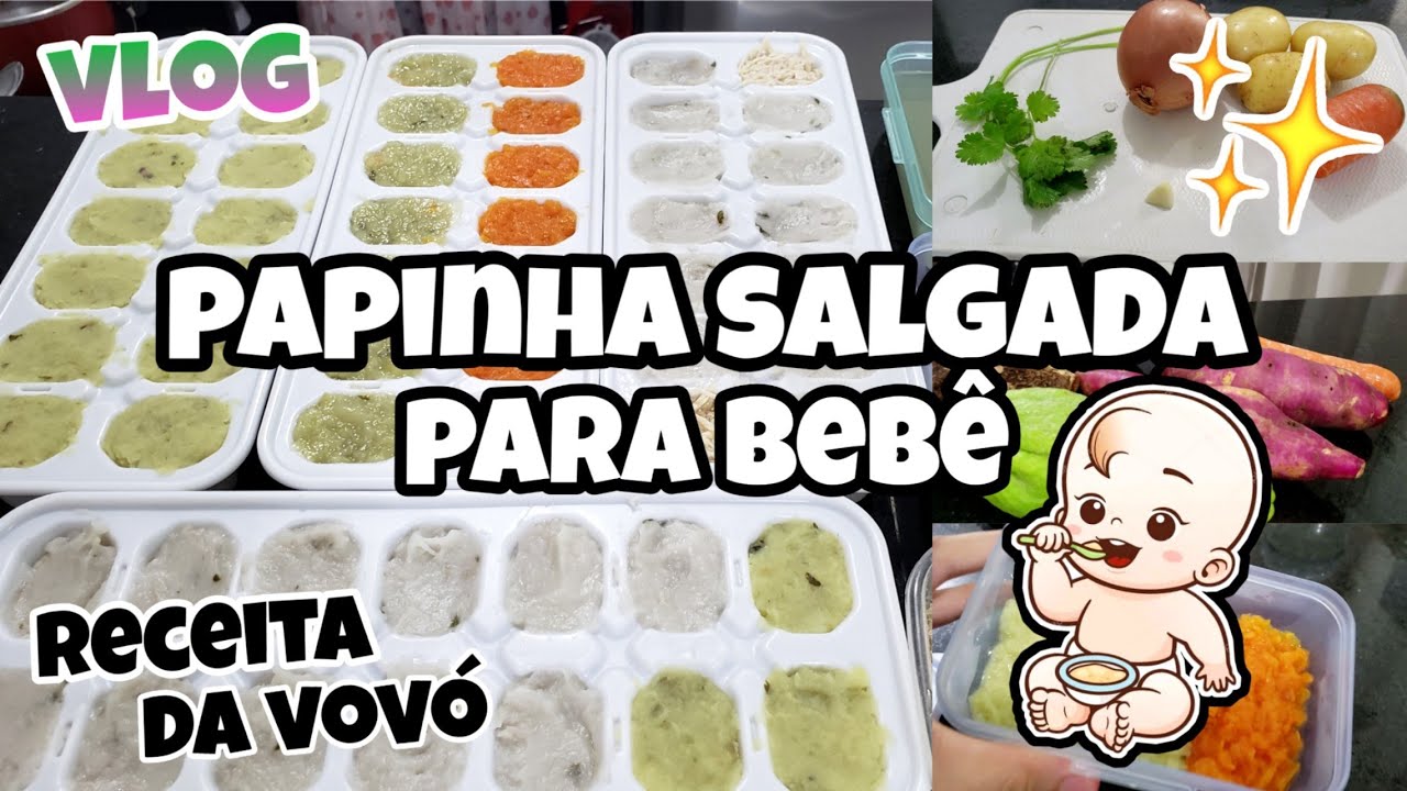 VLOG: FAZENDO PAPINHA SALGADA + A PAPINHA MAIS GOSTOSA (RECEITA DE VÓ)