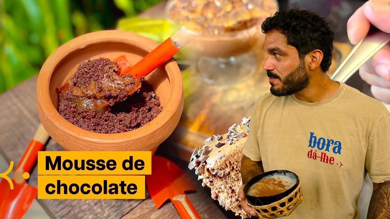 A RECEITA DO MOUSSE DE CHOCOLATE DO MEU RESTAURANTE! #mousse