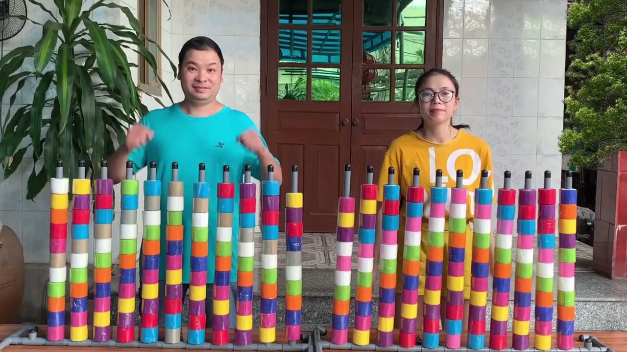 😂 Two Players Chaos in Color Ball Sorting | Satisfying ASMR Puzzle Showdown