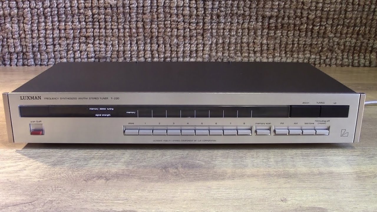 Hi-Fi Update 2: Luxman T-230 AM/FM Tuner
