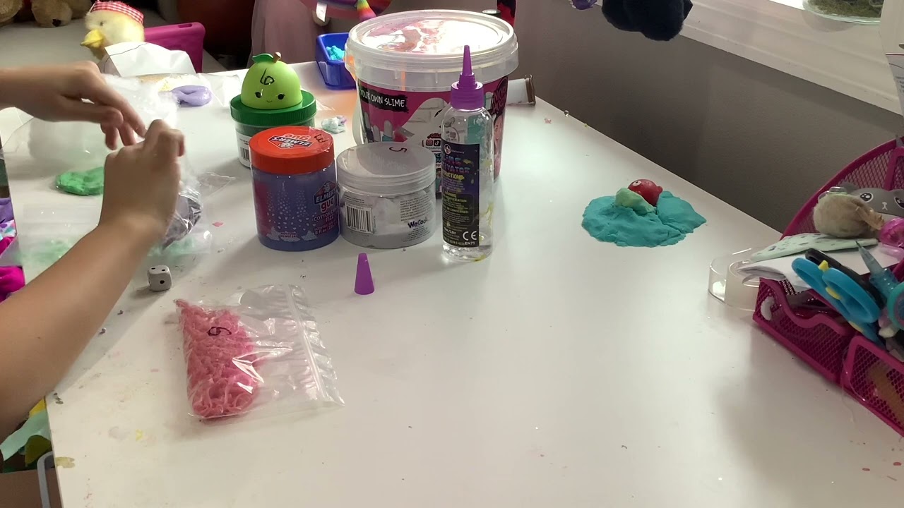 Dice rolls decide slime ingredients