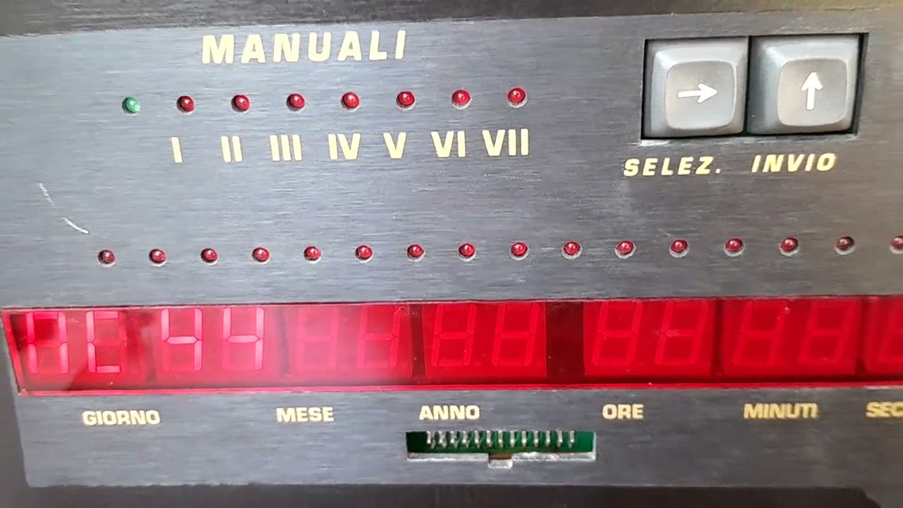manutenzione alla centralina delle campane pct r
