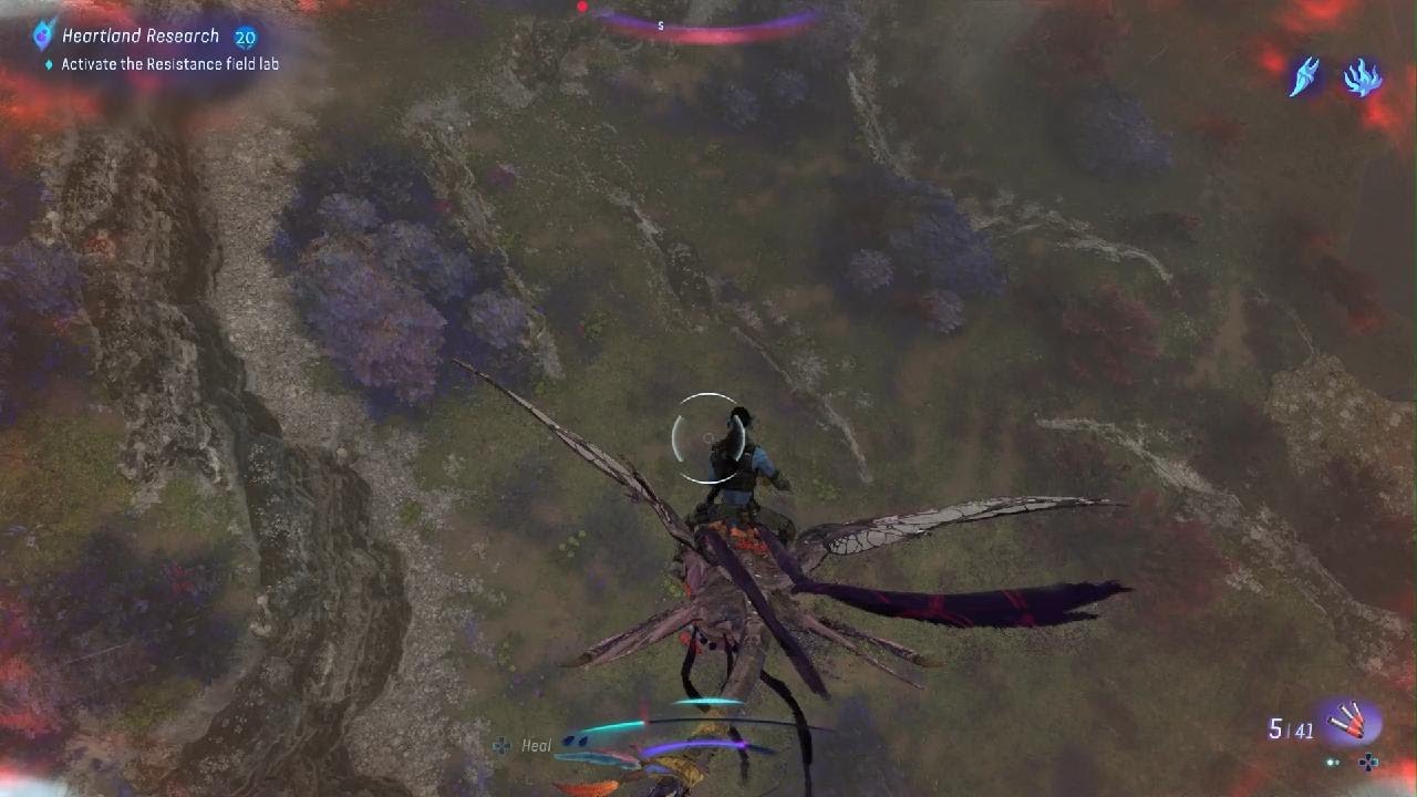 Helicopter, takedowns in Avatar frontiers of Pandora