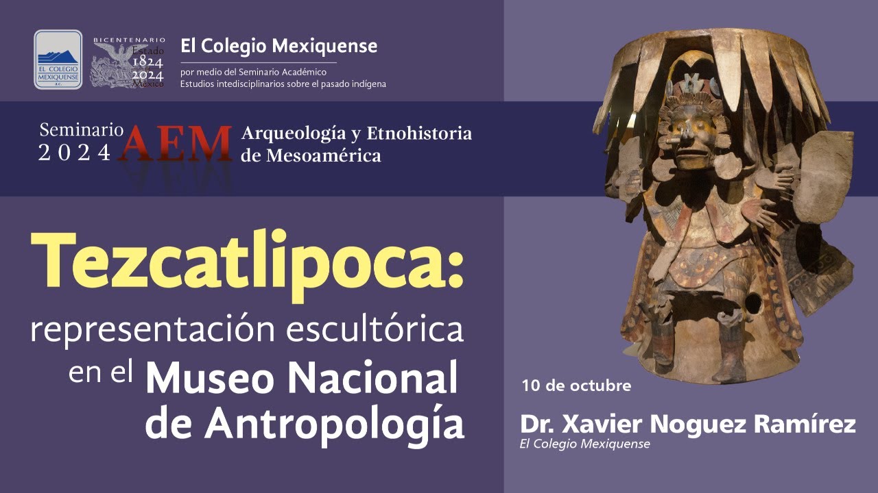 Conferencia. Texcatlipoca: representación escultórica en el Museo Nacional de Antropología