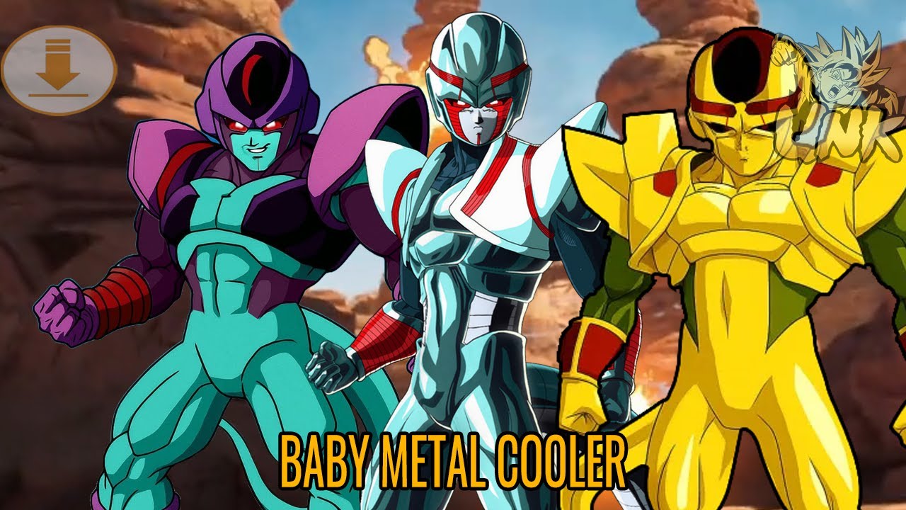 Baby Black Metal Cooler All Forms 【 MOD DBZ Budokai Tenkaichi 3 PS2 】