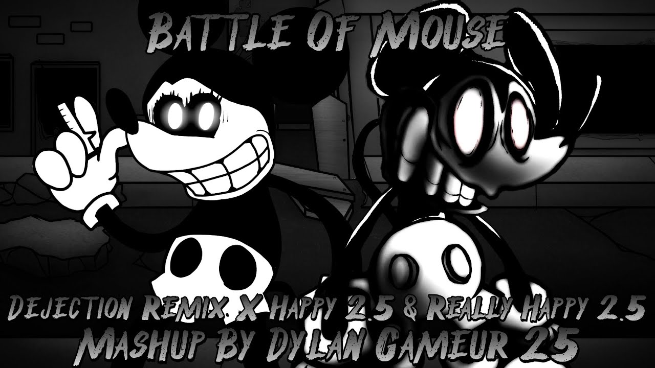FNF Mashup - Battle Of Mouse [Dejection Remix X Happy 2.5 & Really Happy 2.5]
