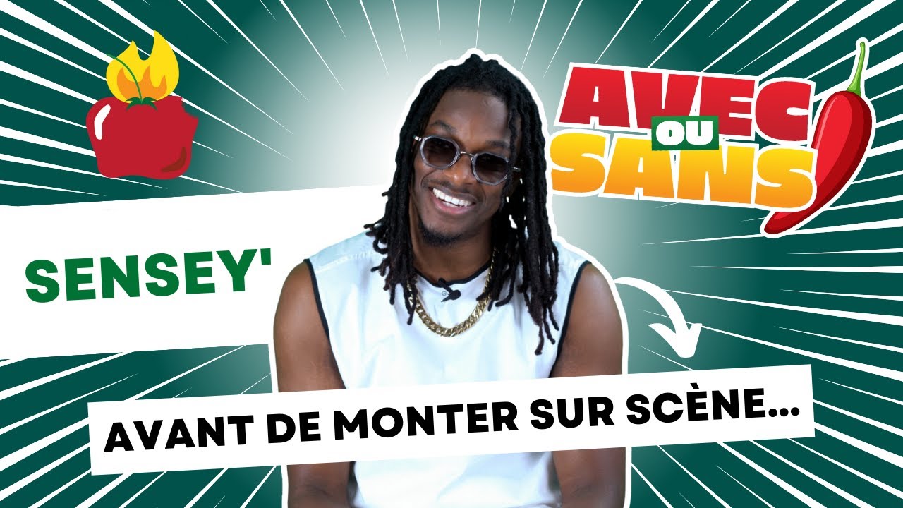 SenSey' : avant de monter sur sc&egrave;ne... - Interview Avec ou Sans Piment