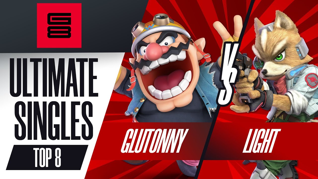Glutonny vs Light - Loser's Semi Ultimate Singles - Genesis 8 | Wario vs Rob