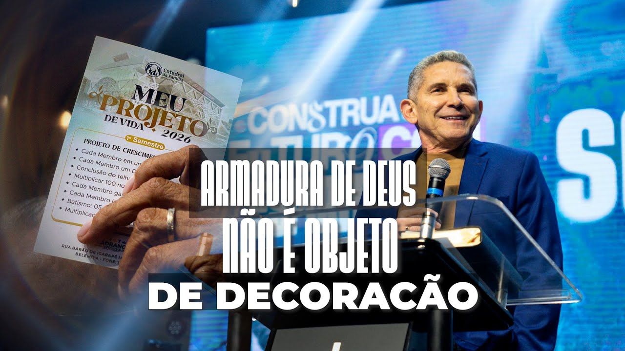ARMADURA DE DEUS NÃO É OBJETO DE DECORACÃO / EFESIOS 6: 13 / PR. LOURIVAL PEREIRA