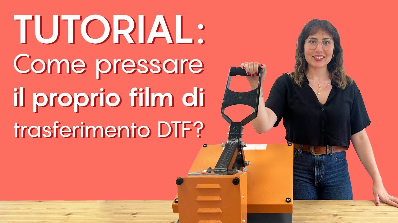 Come pressare il proprio film di trasferimento DTF?