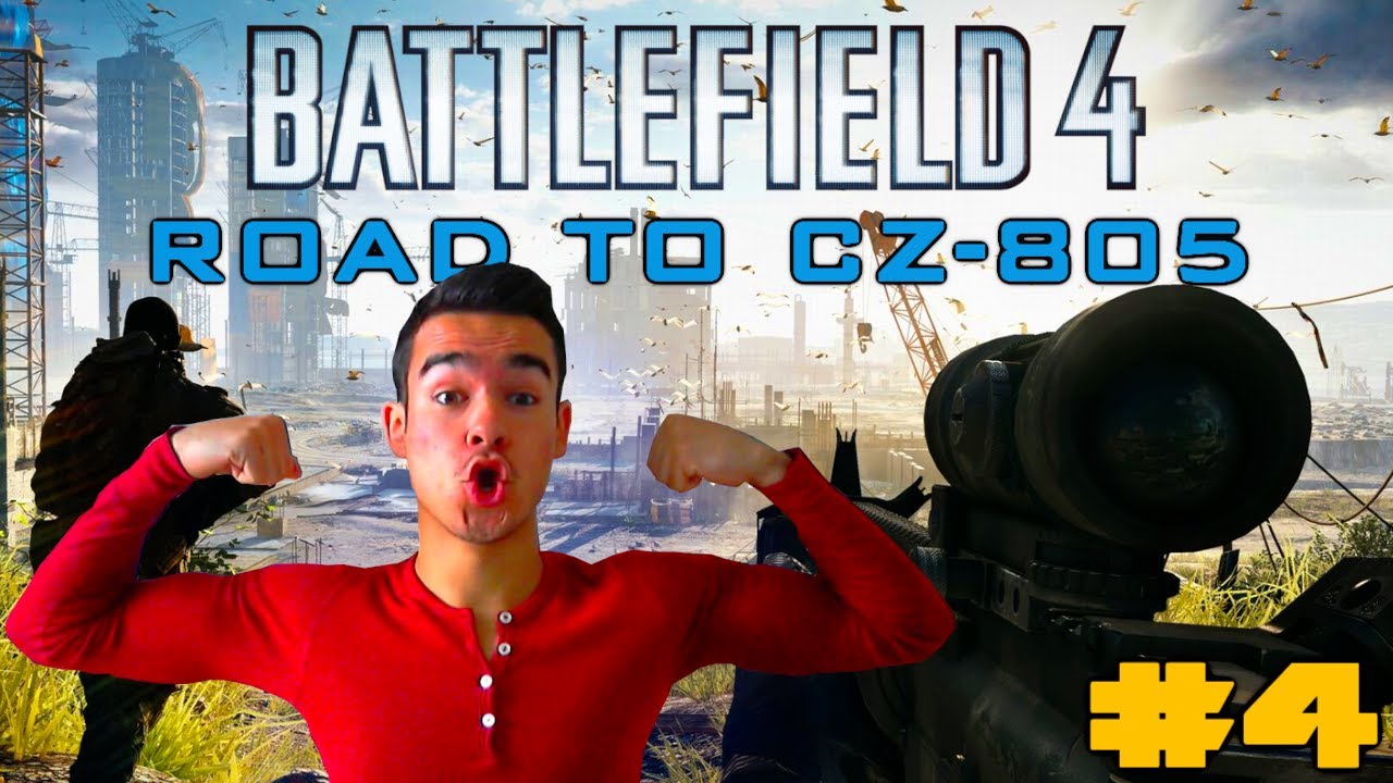 Battlefield 4 : Road To CZ-805 #4 [FACECAM] - BOOM COMEBACK !! [German] HD