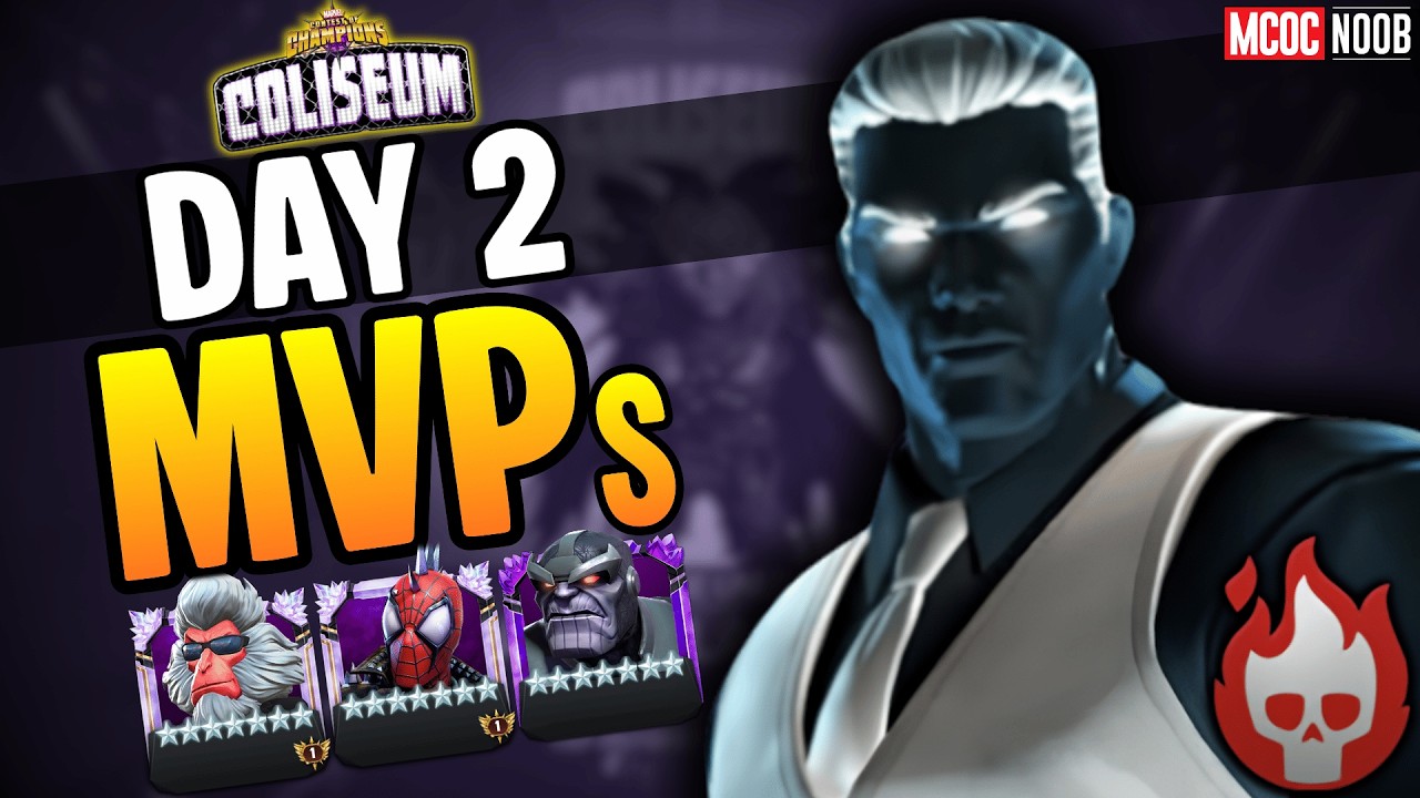 Alliance Coliseum - Mister Negative - Day 2 MVPs! Best Champions & Counters | MCOC