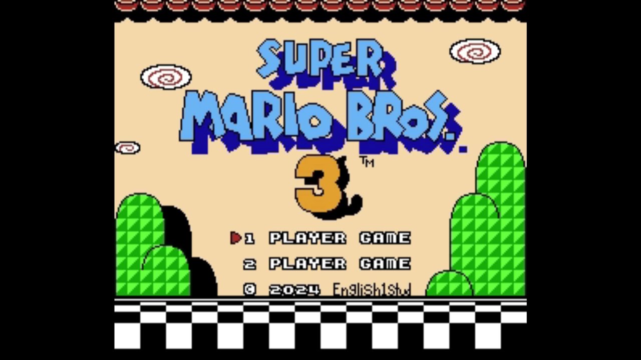 E1S 2024 SMB3 Hack (NES) - Longplay
