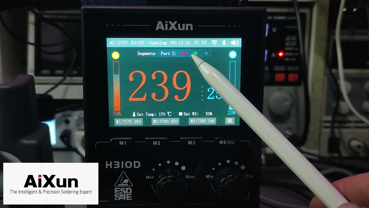 NUEVA ESTACION DE CALOR AIXUN H310D...IMPRESIONANTE🤯🤩
