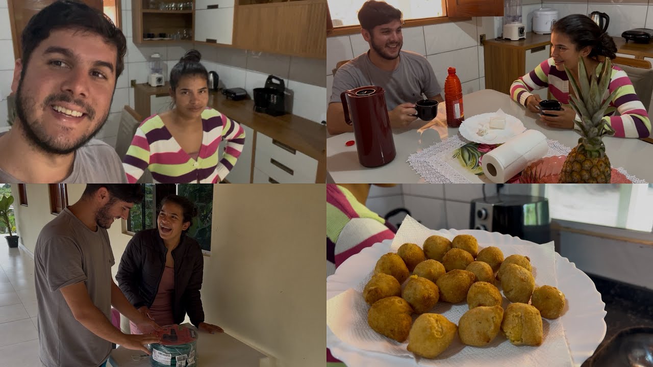 INAUGURAMOS NOSSA MANGUEIRA + CAFÉ DA MANHÃ !!! 