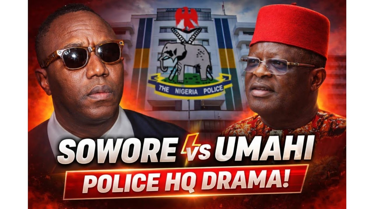 Sowore Face Umahi For Police HQ Over ₦250m Debt Drama, Woman Detained For Cyberbullying