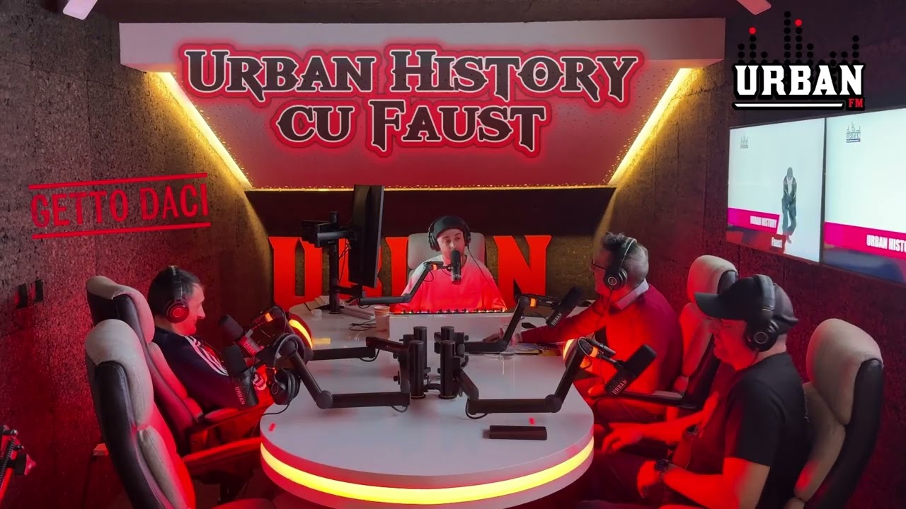 Interviu Faust - Dacian, Piele si Tony Baboon. Urban History - pe Urban FM, luni de la 19