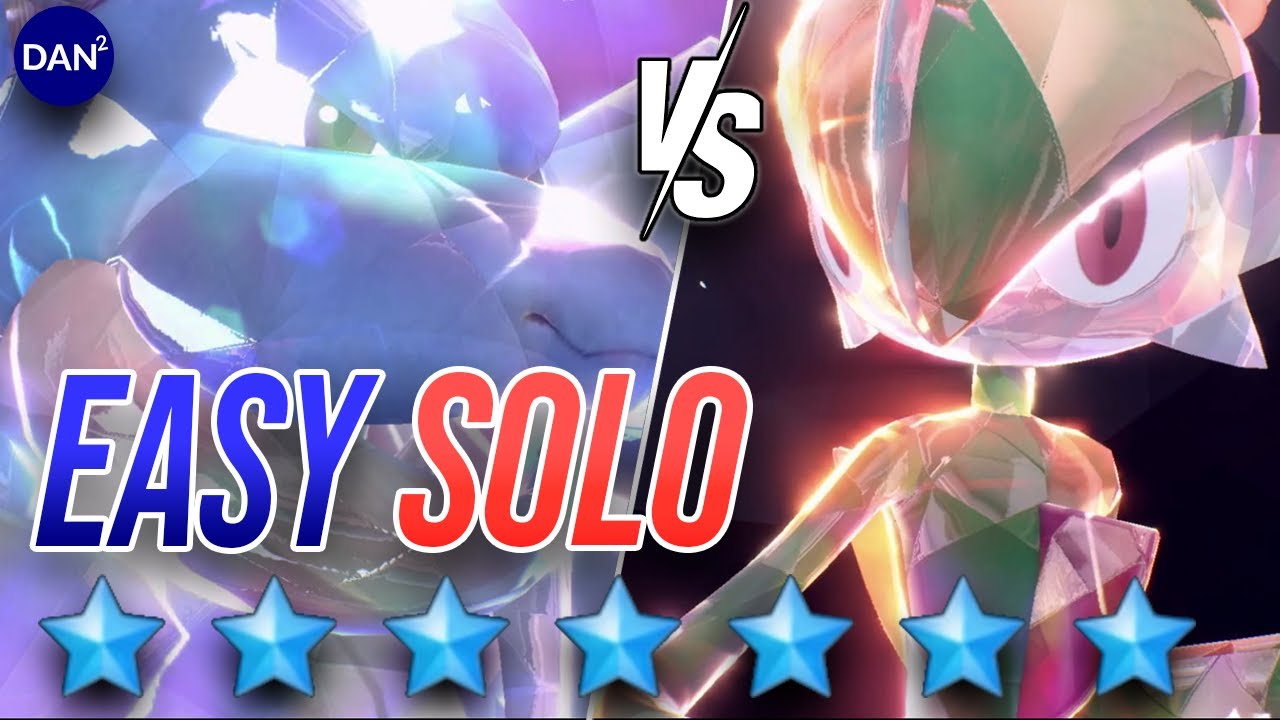This GALLADE Build EASILY SOLOs the 7 Star Blastoise Tera Raid • Pokémon Scarlet & Violet