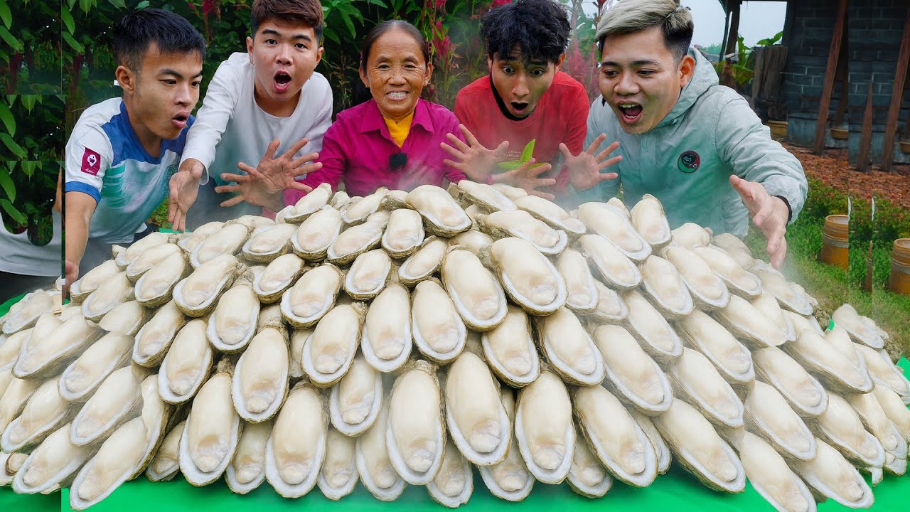B&agrave; T&acirc;n Vlog - Lần Đầu L&agrave;m M&acirc;m H&agrave;u Hấp Khổng Lồ 70Kg Đ&atilde;i Cả L&agrave;ng
