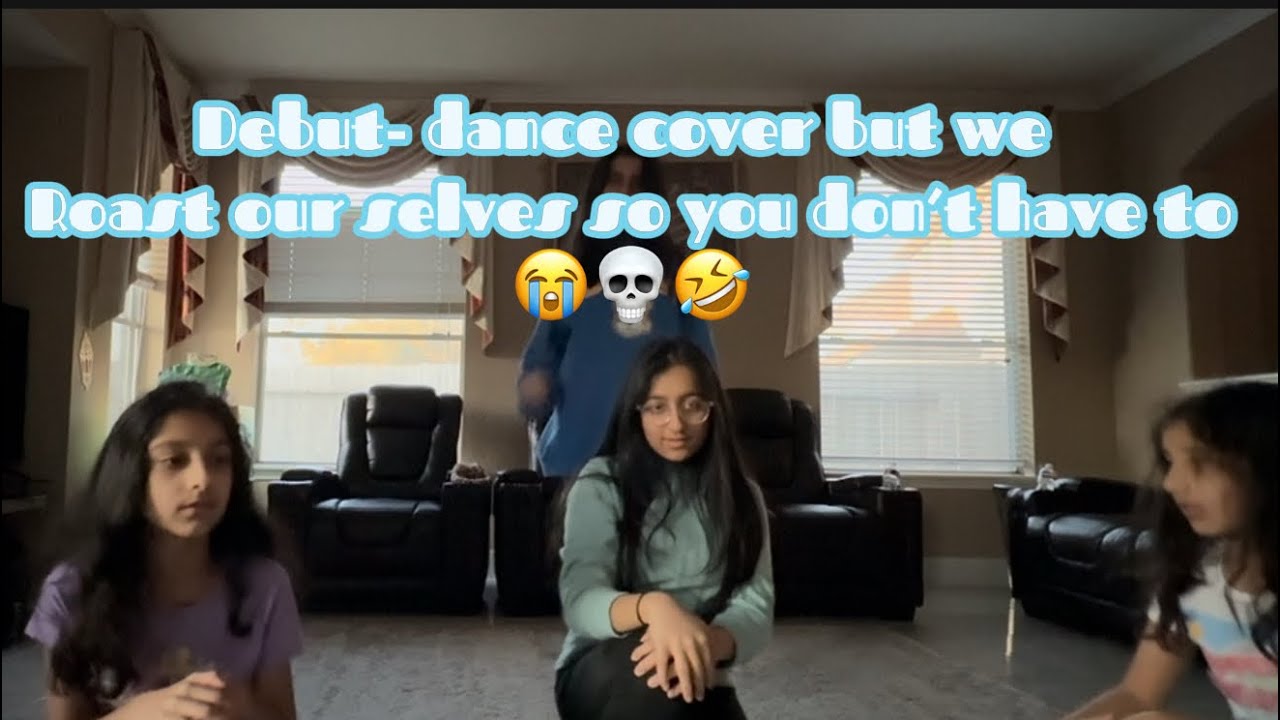 Debut – KATSEYE | dance cover but we roast ourselves so you don’t 😭💀🩵🛼