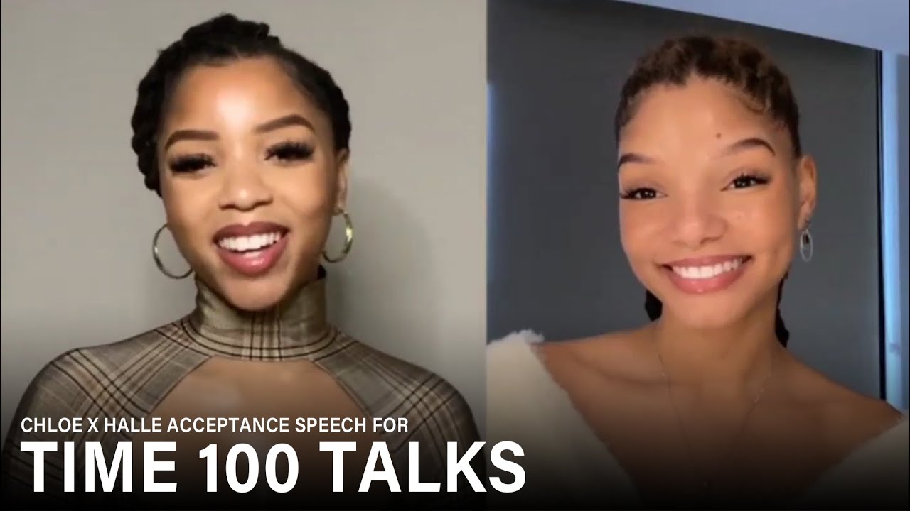 Chloe x Halle make appearance during Time 100 Talks
