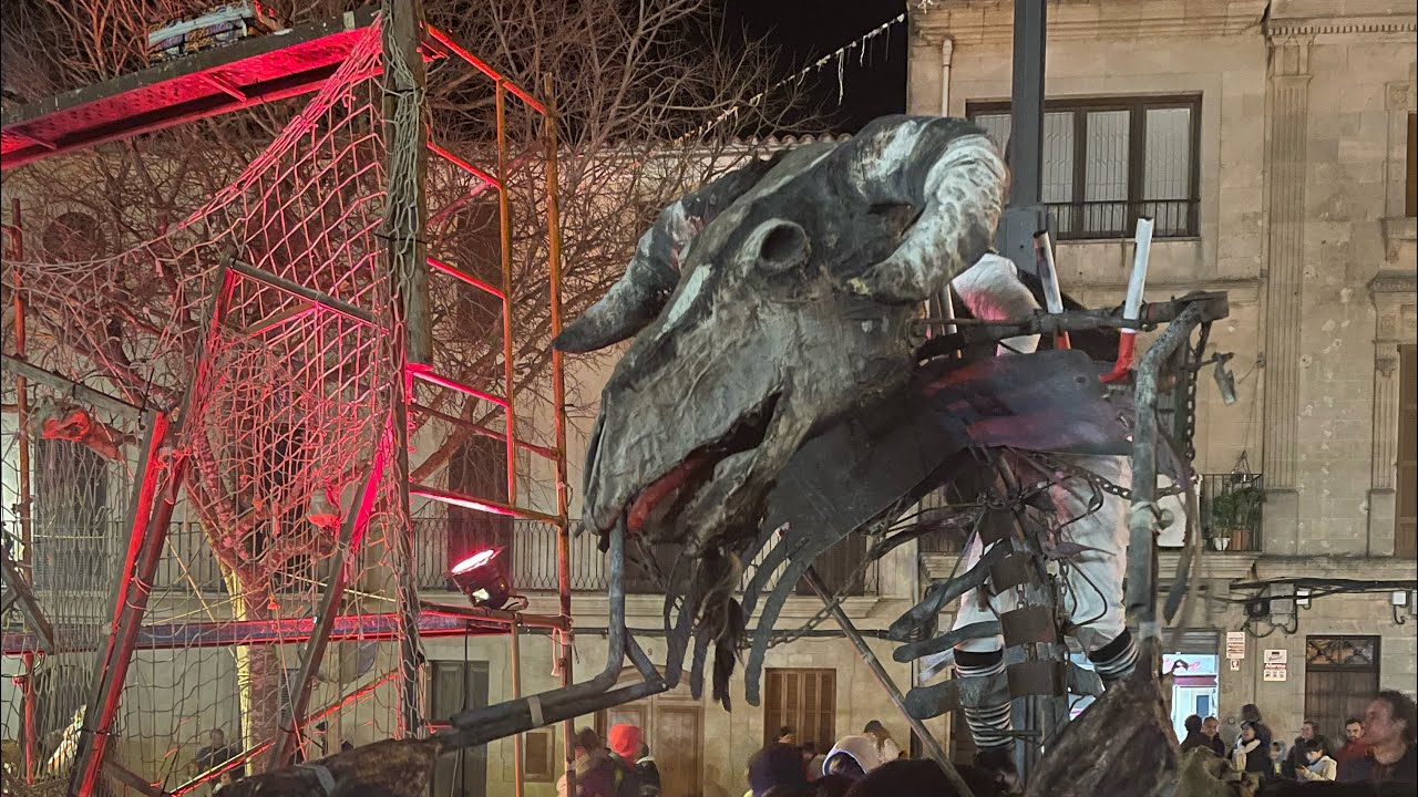 Revetla de Sant Honorat 2023 👹 Correfoc 🔥 Algaida 👺 Dimonis de sa cova des Fossar 📽️ En Directe