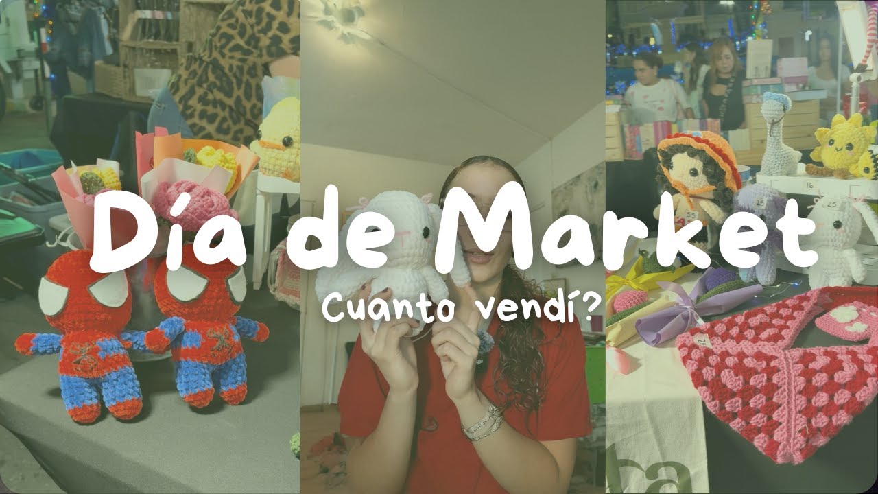 Vlog Crochet Market Prep | crochet | tejidos
