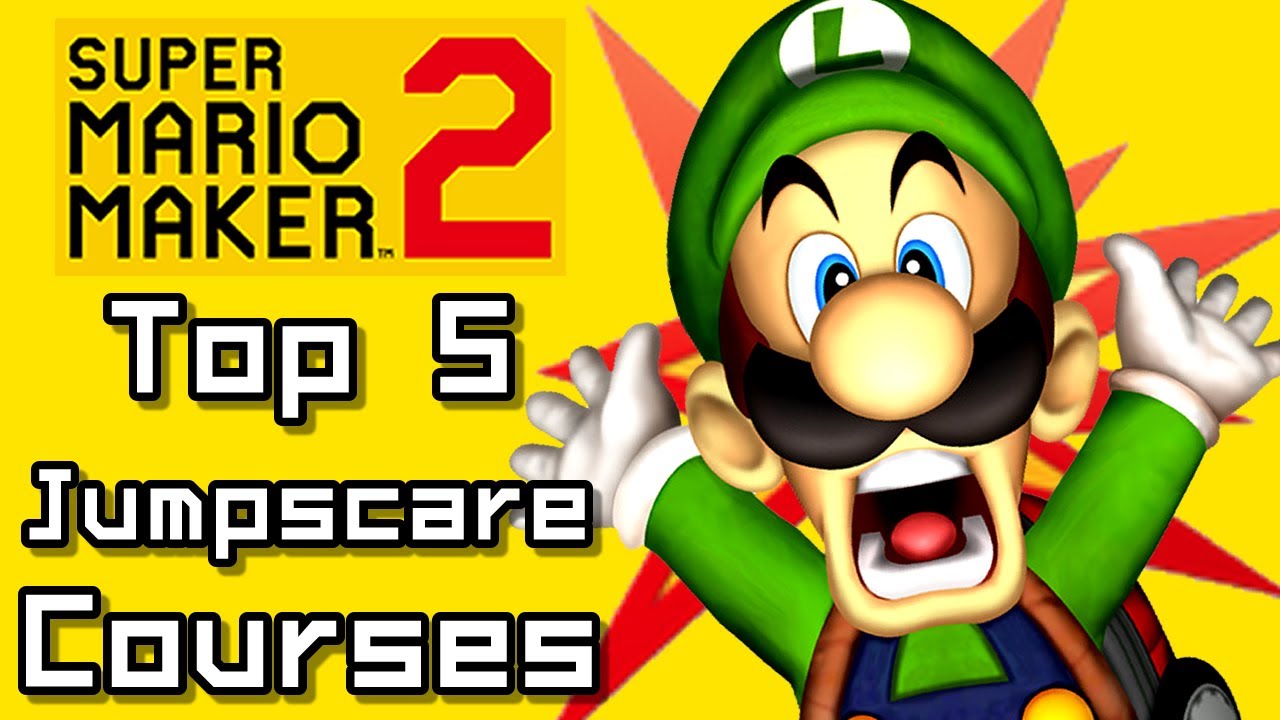Super Mario Maker 2 Top 5 JUMPSCARE Courses (Switch)