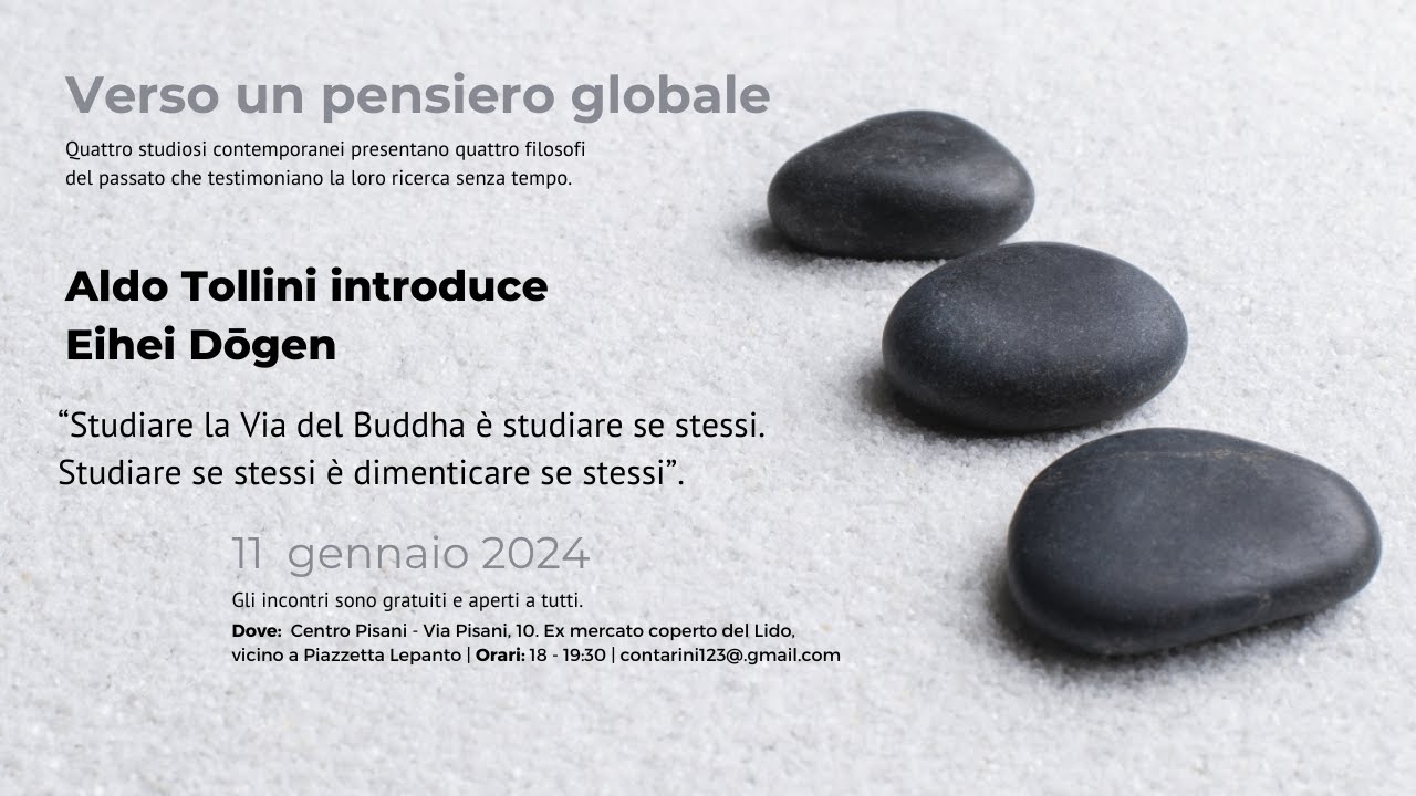 Aldo Tollini introduce Eihei Dogen