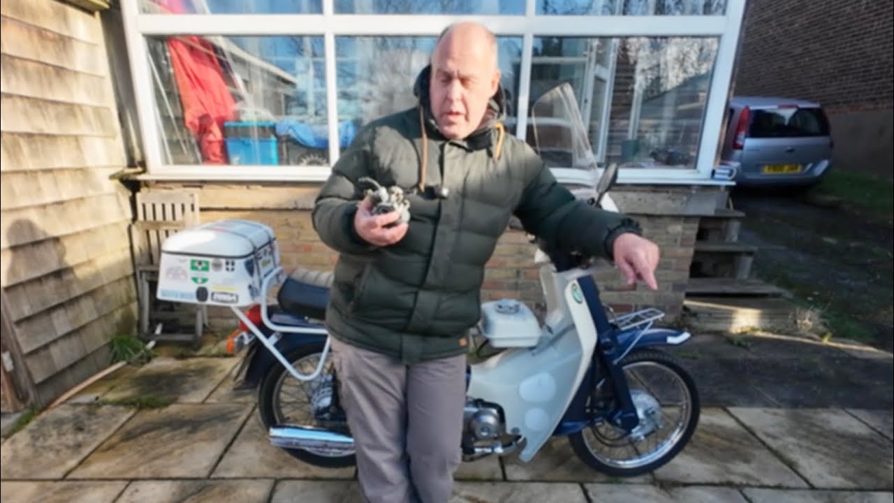 Honda C90 carb replacement part 3