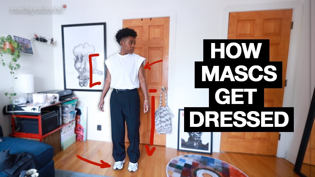 GRWM: Styling new items + experimenting masc looks // madeyoulooks