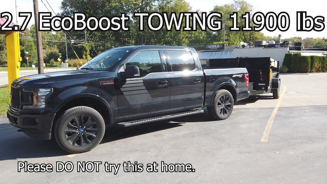 2.7 Ecoboost БУКСИРОВКА ТЯЖЕЛОГО 😳