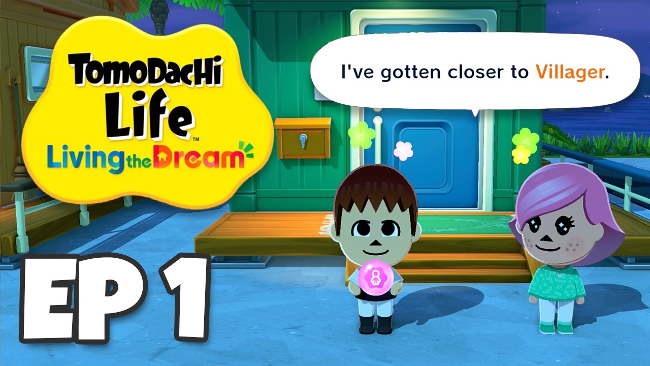 Lets Play Tomodachi Life: Living the Dream - Ep 1