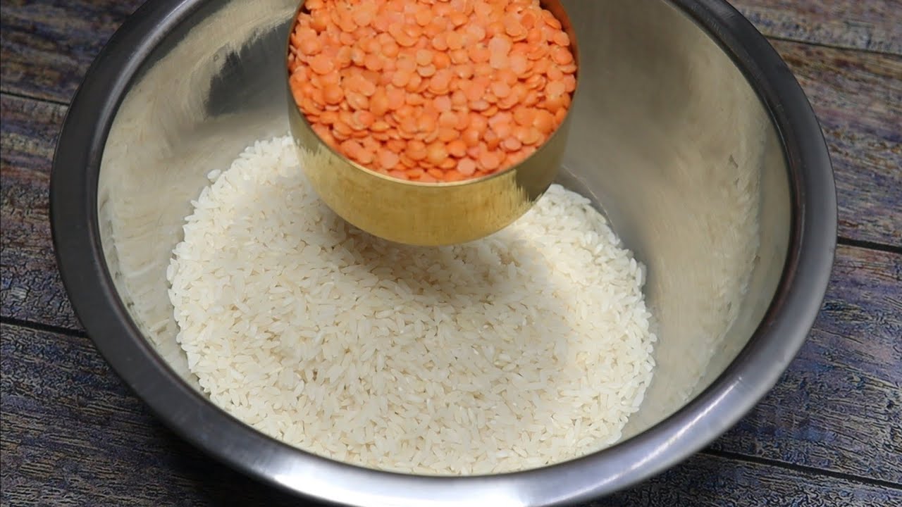 1 cup Raw Rice Amazing Breakfast/lunch/dinner with less oil - Quick&Tasty Healthy Rice Breakfast