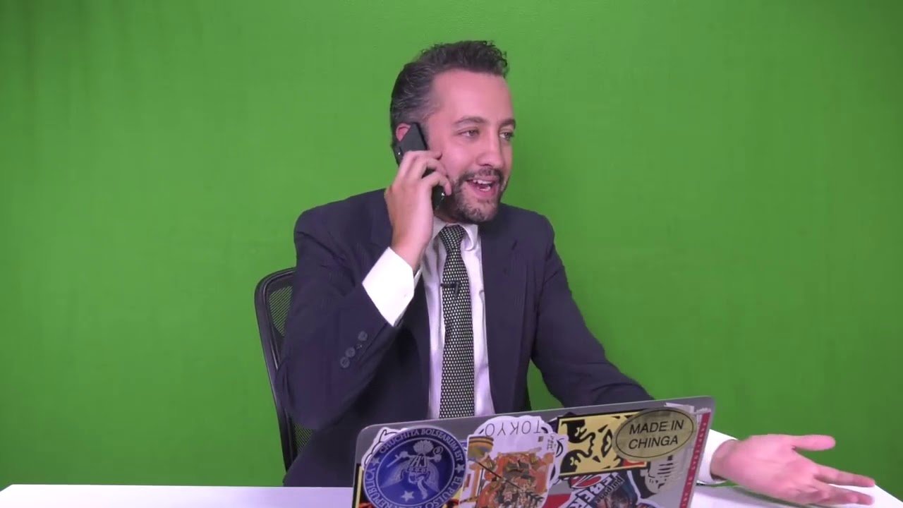 Chumel Torres y el Presidente de México, Enrique Peña Nieto en sketch