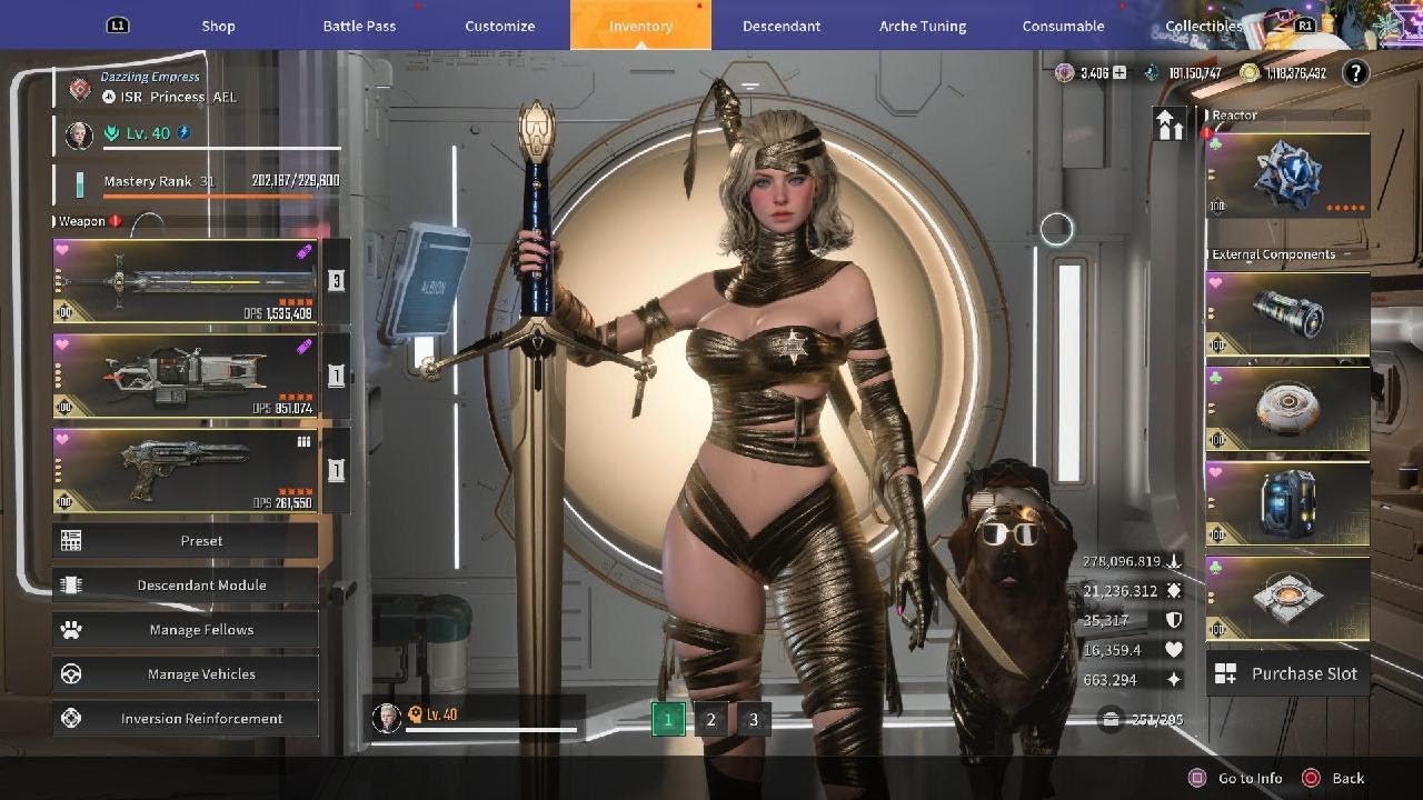 Ines Best 2025 Build 1:47 &laquo;Andrey UA&raquo; - The First Descendant