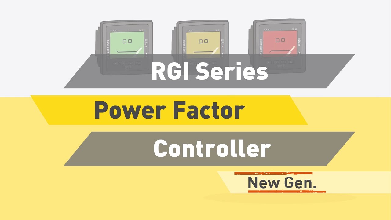 RGI Series New Generation Power Factor Controller
