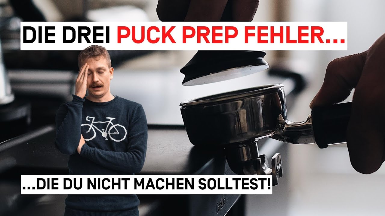 Die drei h&auml;ufigsten Puck Prep Fehler! Espressovorbereitung richtig gemacht!