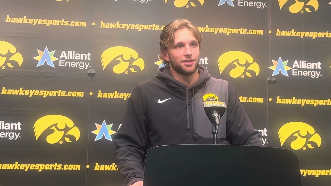Iowa Football: Mark Gronowski talks confidence, fourth against Michigan State and more