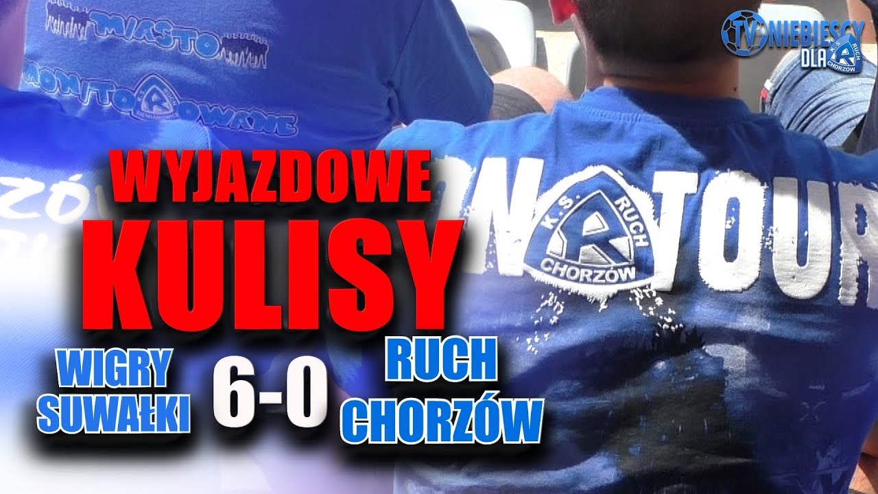 WYJAZDOWE KULISY: Wigry Suwałki 6-0 Ruch (03.06.2018 r.)