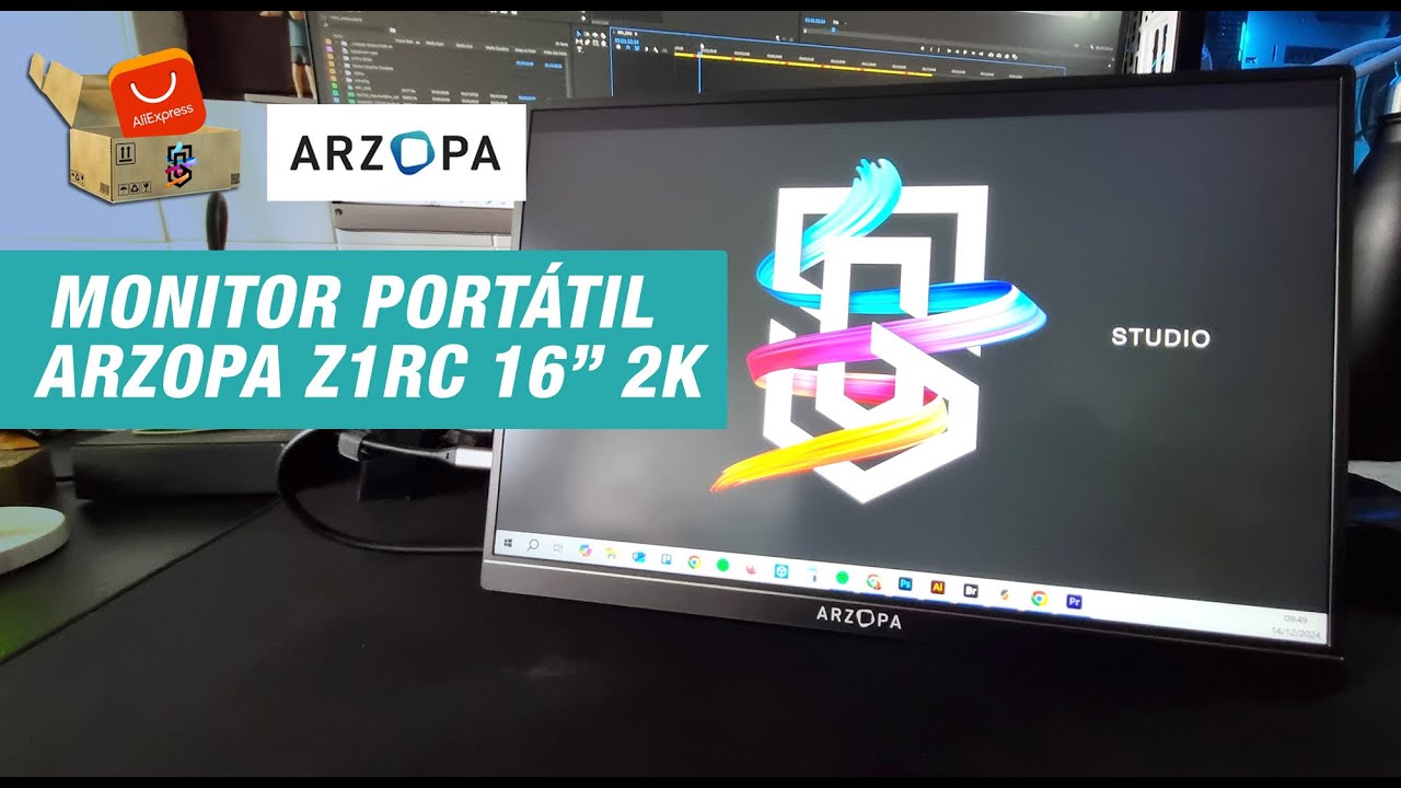 MONITOR PORTÁTIL ARZOPA Z1RC 16