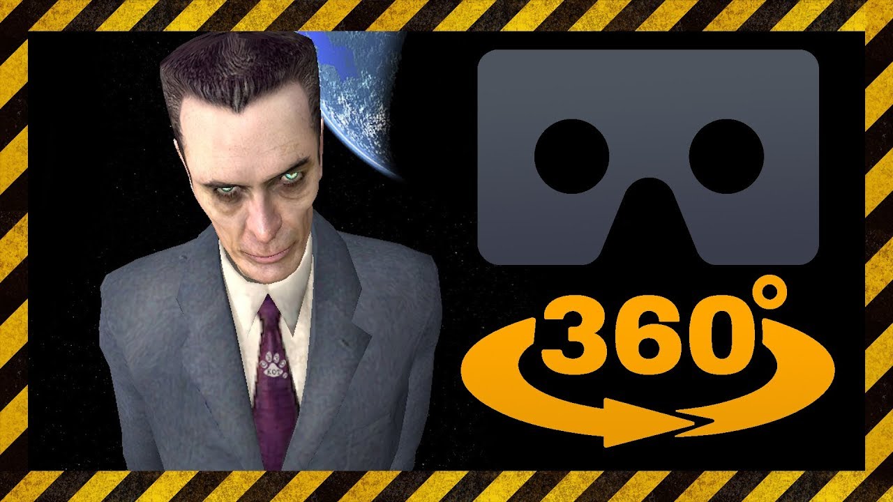 [360 VR] Песня G-man-a Half-Life [КОТ ОБЗОР]