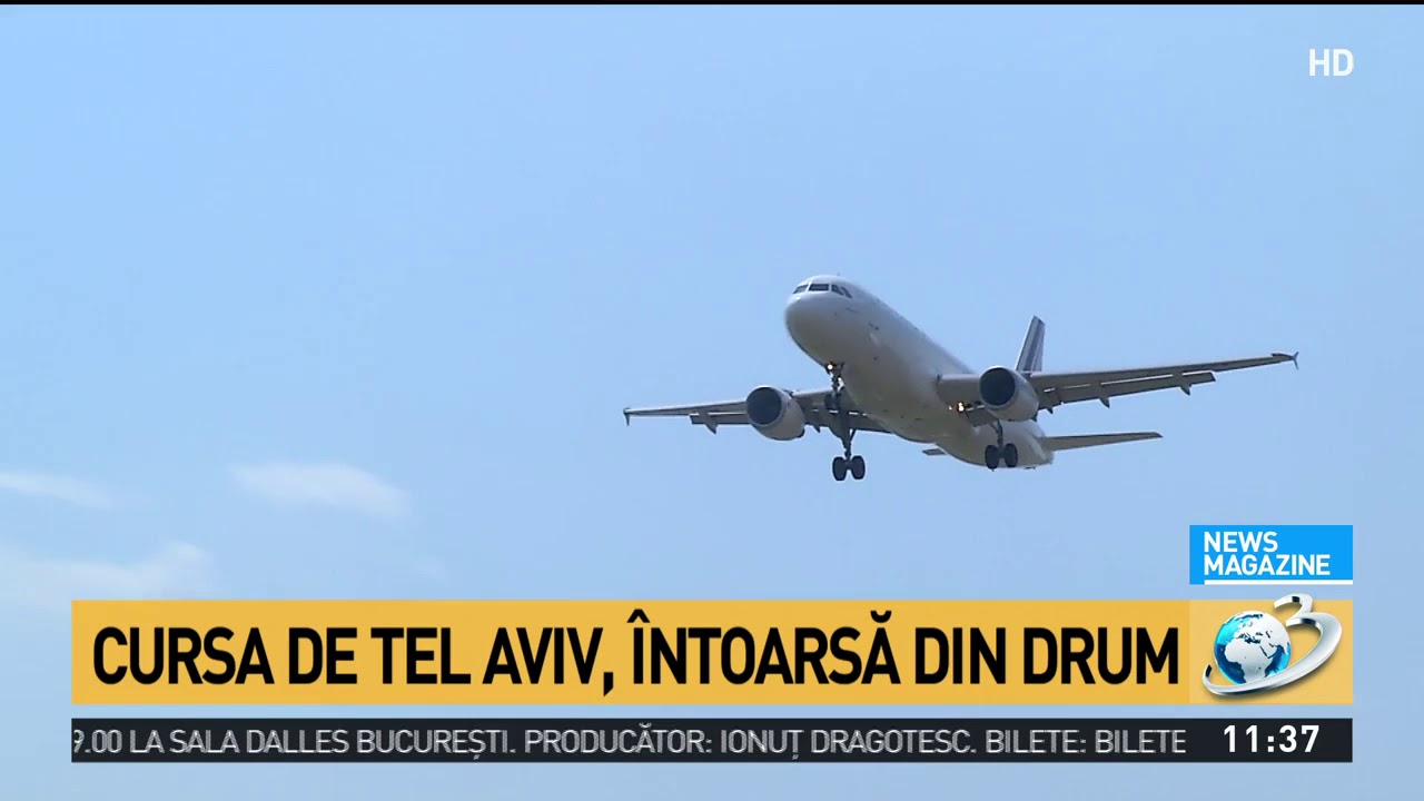 Aterizare de urgență pe Aeroportul Otopeni