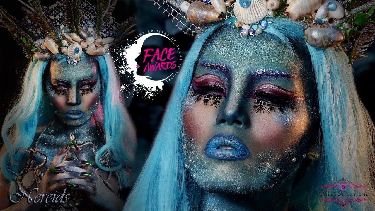 NEREID SEA NYMPH | NYX FACE AWARDS PH 2017 | TOP 30 FIRST CHALLENGE : ENCHANTED NYMPHS