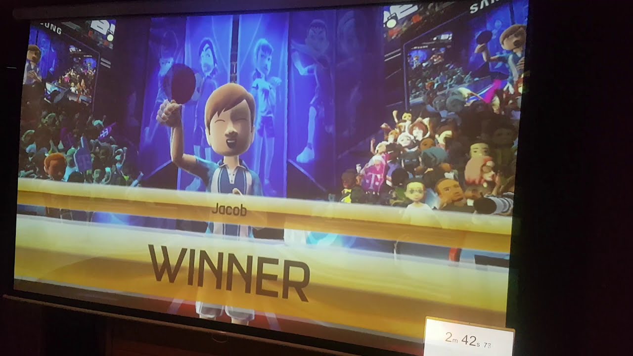 Kinect Sports Speedrun: All Difficulties Table Tennis (16:05.65) WR