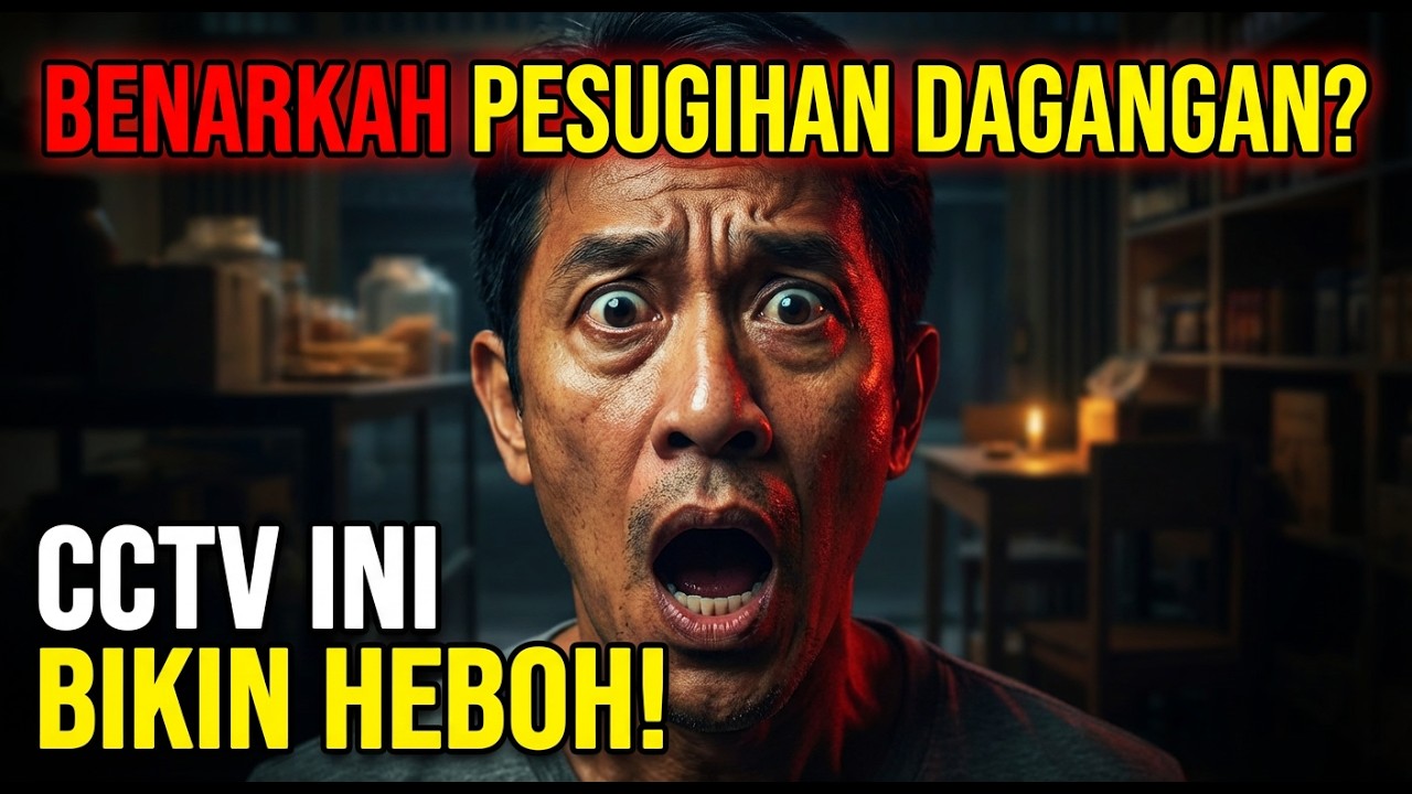 Benarkah Pesugihan Dagangan? CCTV Ini Bikin Heboh!