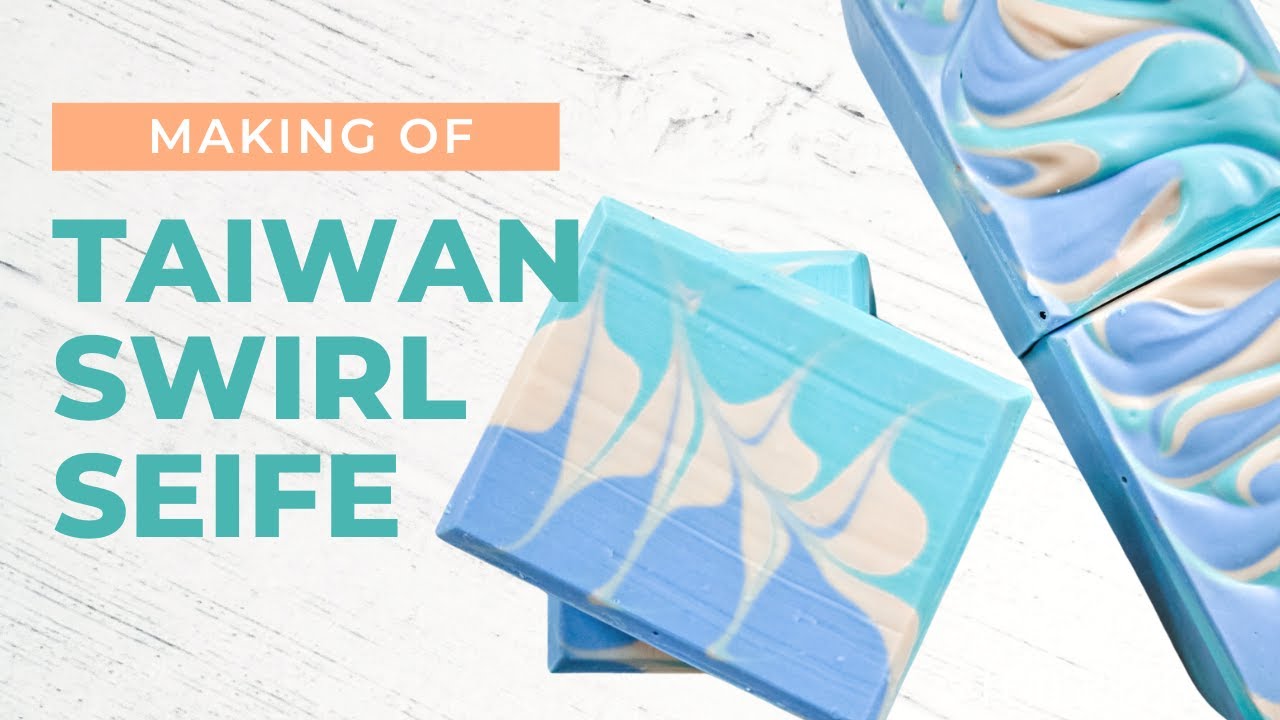 Taiwan-Swirl-Seife sieden | Step by Step in Pastellfarben
