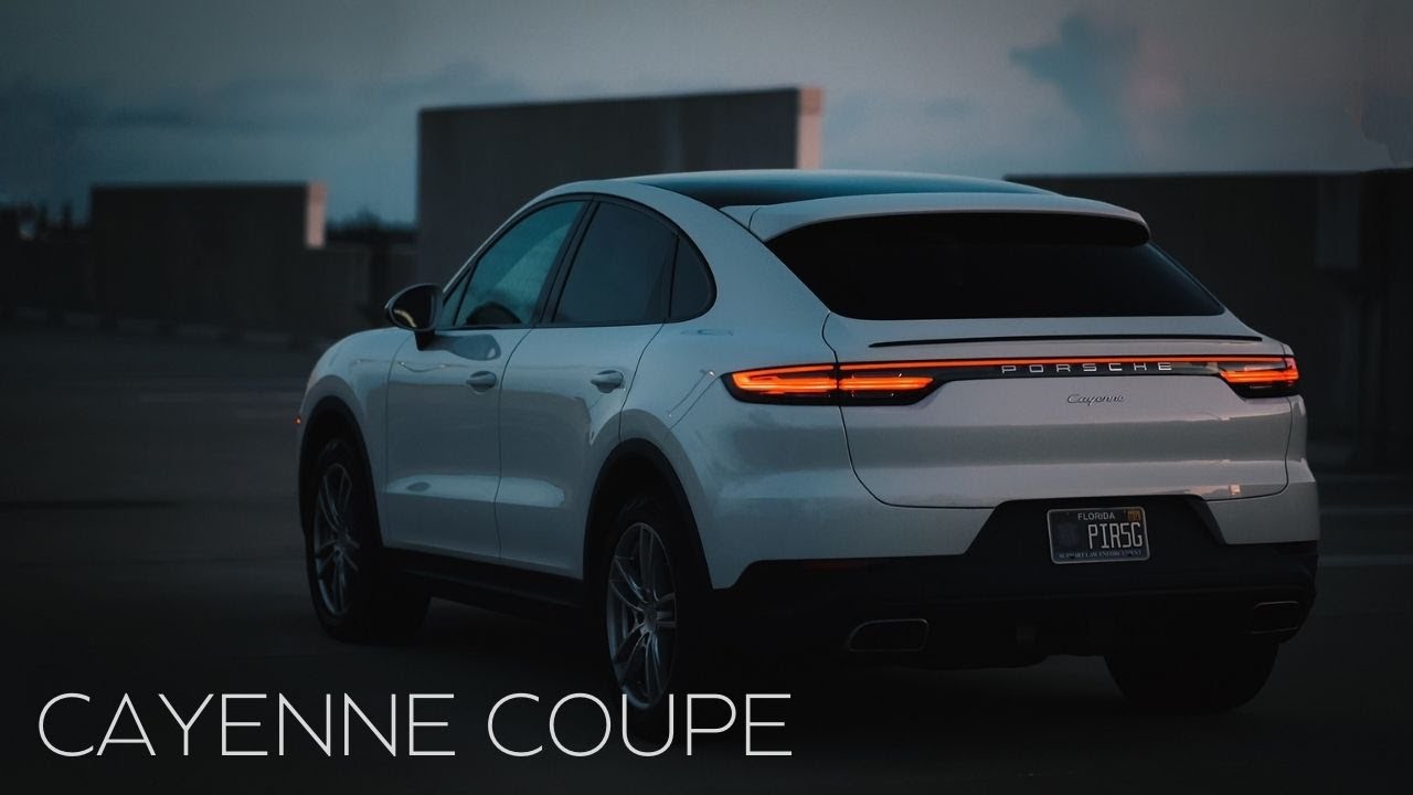Porsche Cayenne Coupe it's beautiful and sounds Amazing