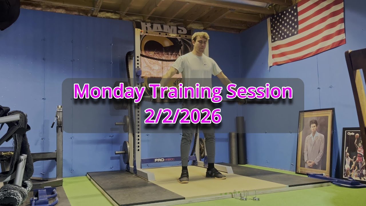 Weightlifting | Monday Training Session
